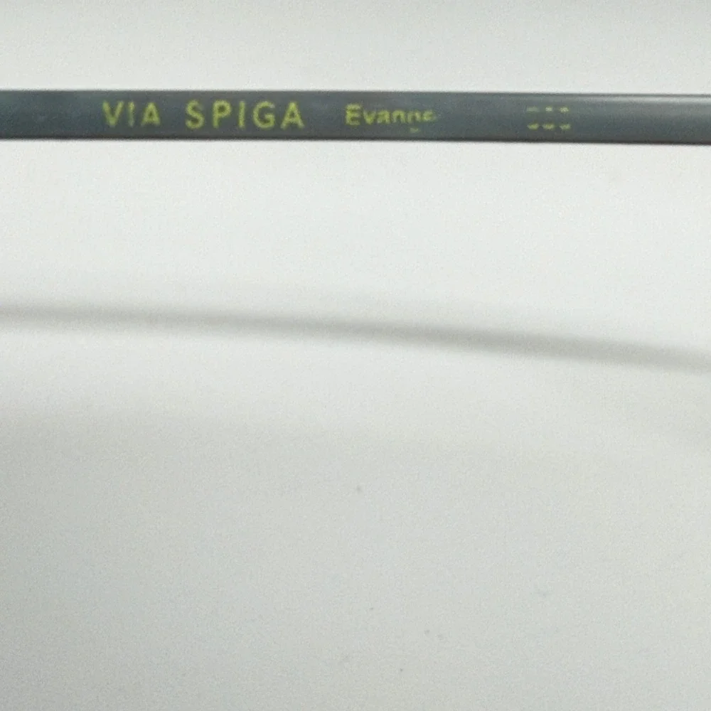Via Spiga Evanne Eyeglasses Tortoise Blue Square Frames Zyloware‎ 135mm 22109